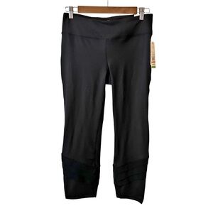 GAIAM OM Inspire Capri Active Legging Women Medium Athletic Yoga Gym NEW